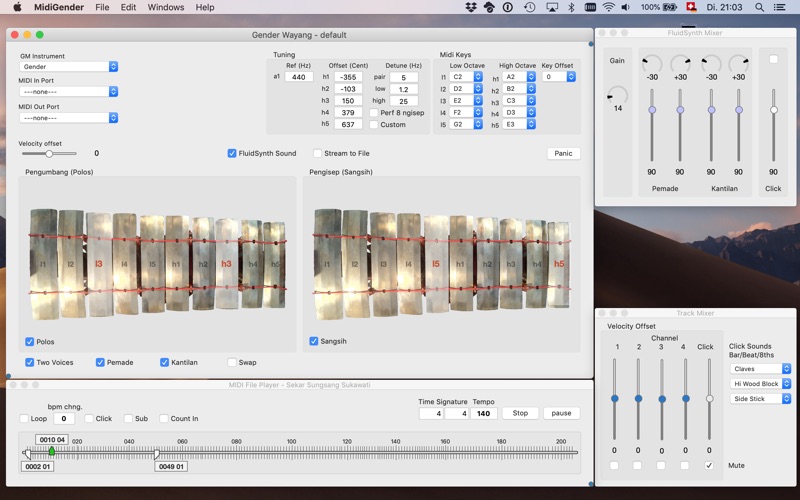 Screenshot #2 pour Midi Gender