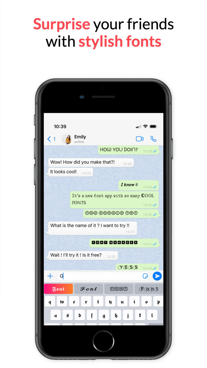 Font Manager and Text Changer