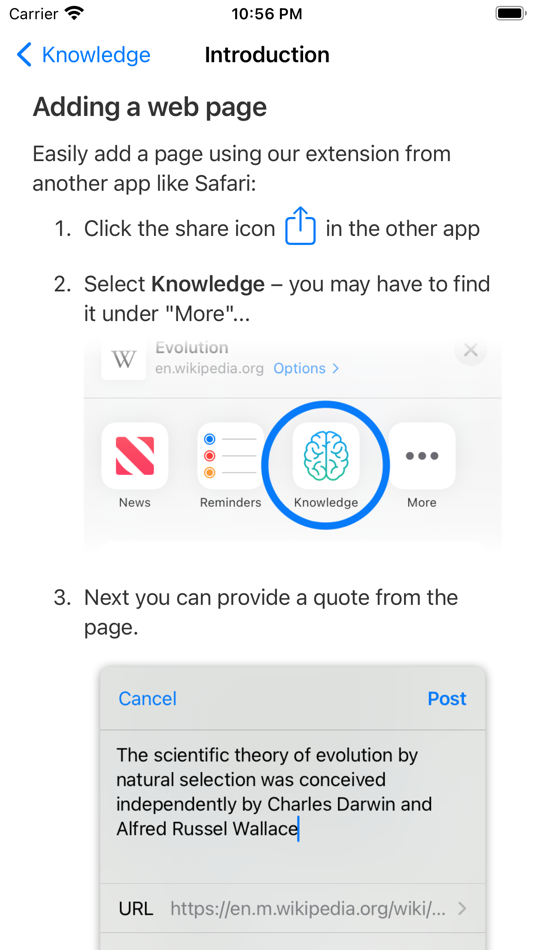 #4. Knowledge from OnlineObjects (iOS) 由: Jonas Munk