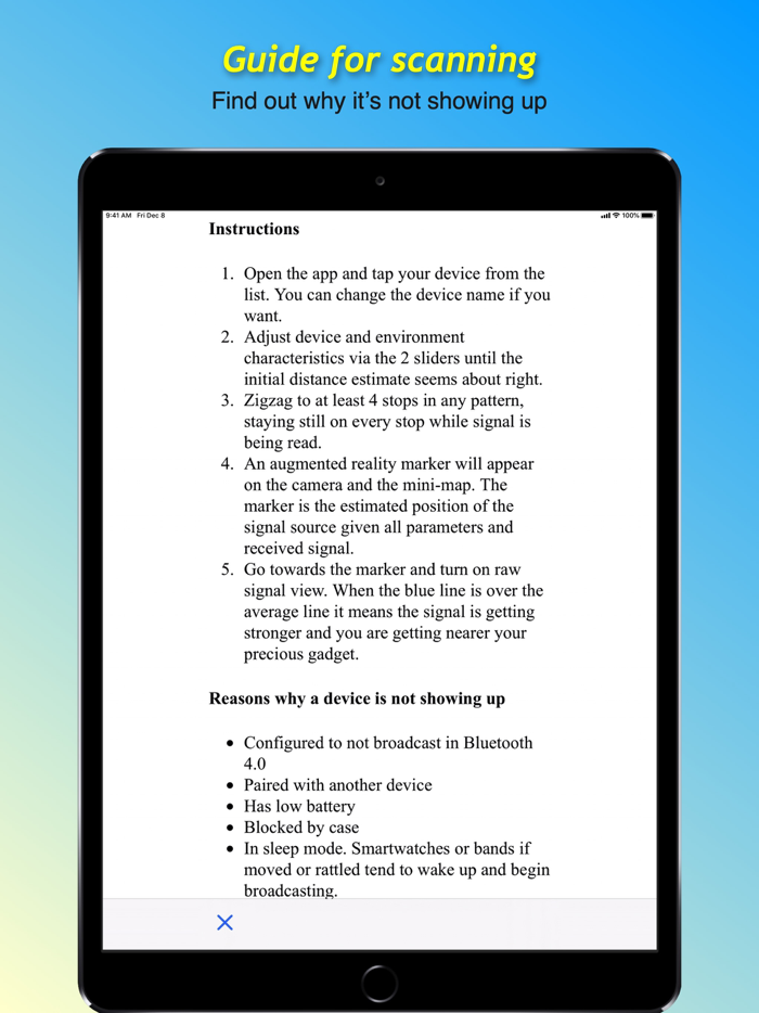 Gizmo Finder Augmented Reality