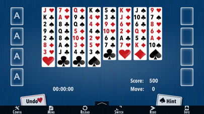 Screenshot #2 pour ⊲Freecell :)