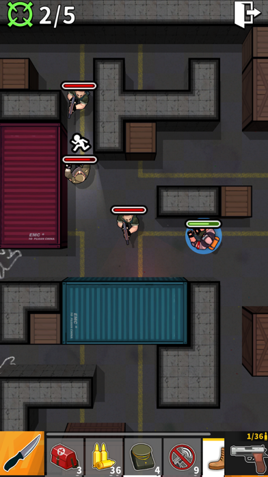 Knife and Gun Screenshot