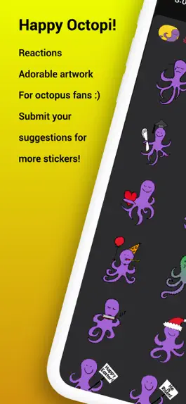 Game screenshot Happy Octopi Stickers mod apk