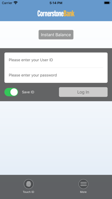 Cornerstone Bank (KS) Screenshot