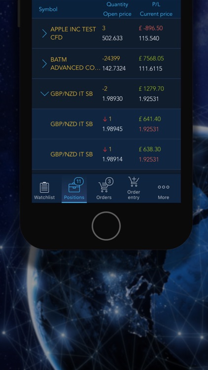 Intertrader Mobile Trading screenshot-3