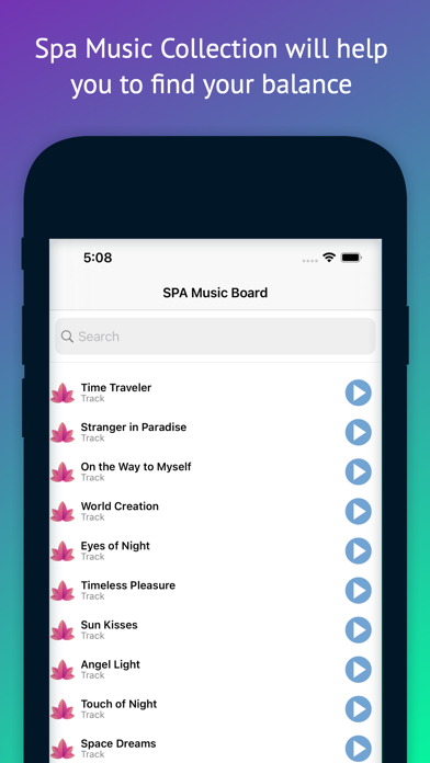 Spa Music Board for Yogaのおすすめ画像3