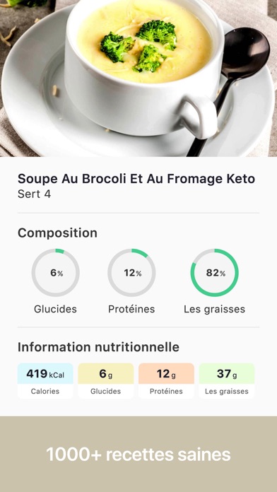 Screenshot #3 pour Saines Recetes & Alimentation
