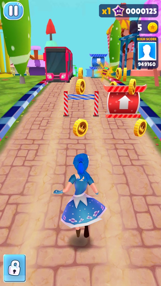 #1. Princess Run 3D -Subway Runner (iOS) 由: BigCode Games Pvt Ltd