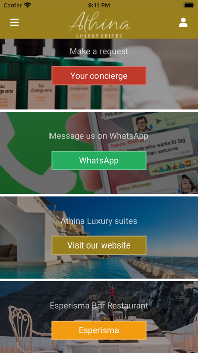 Athina Luxury Suites Screenshot
