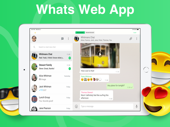 Screenshot #4 pour Dual Whats Web App for iPad