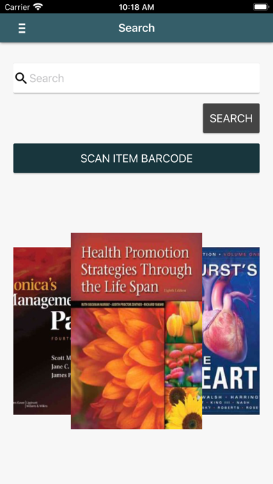 Centra Online Library Screenshot