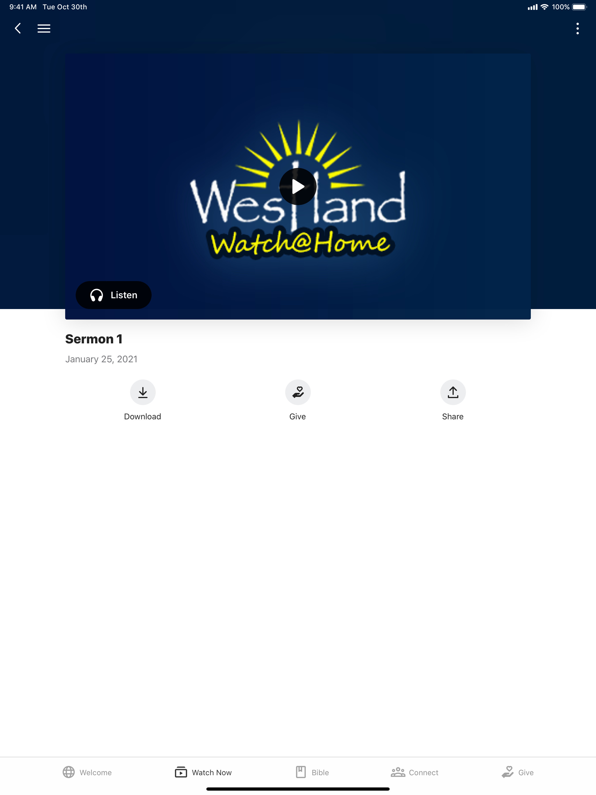 Westland Baptist Church