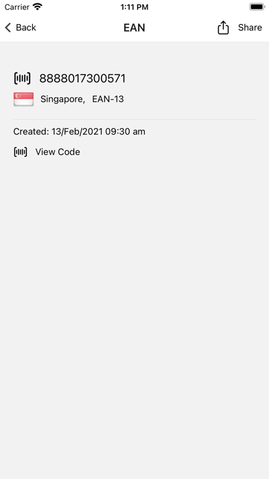 QR Code - Barcode Reader Screenshot