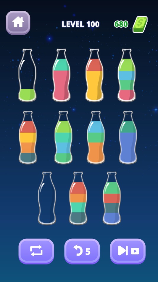 #6. Liquid Sort - Water Sort (iOS) Podle: ICEBEAR., JSC