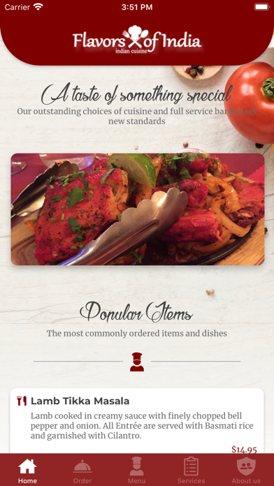 Screenshot #2 pour Flavors of India Utah
