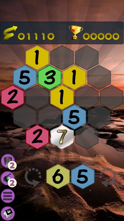 Get To 7, hexa puzzle game screenshot-0