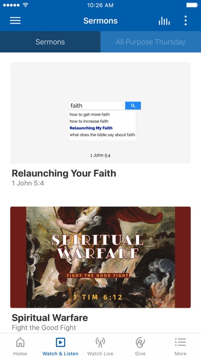 World Worship Church Screenshot