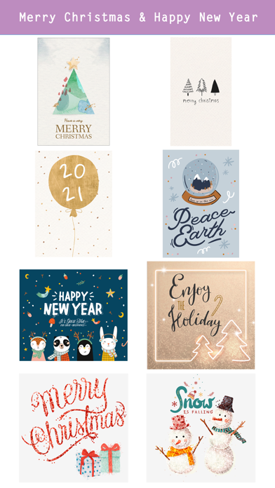 Christmas Hand Drawn Stickers Screenshot