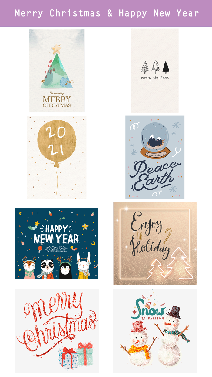 Christmas Hand Drawn Stickers