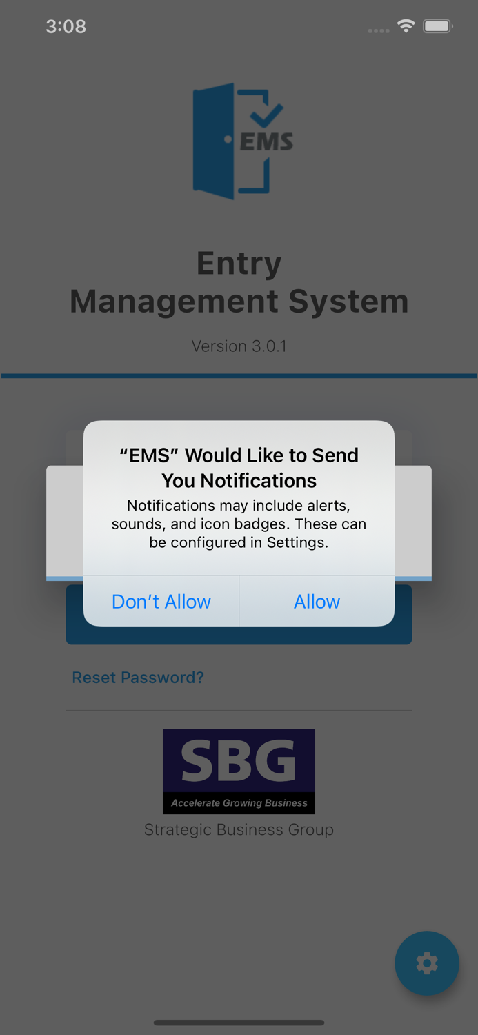 Entry Management System EMS