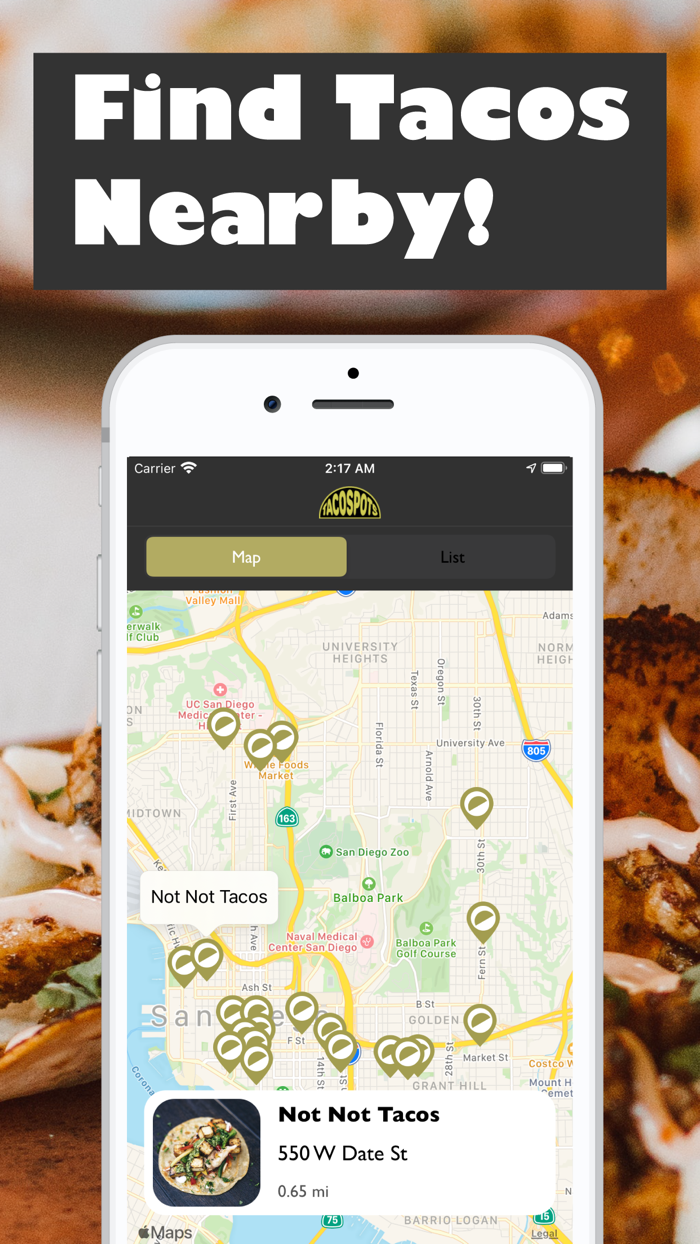 TacoSpots Find Tacos