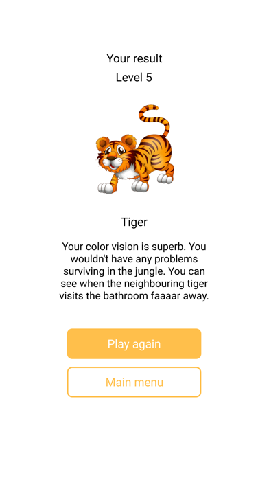 Color vision test game! Screenshot