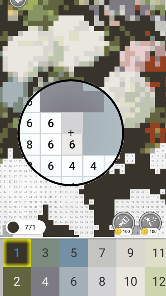 #4. Dot gallery : Number coloring (iOS) 由: paleblue