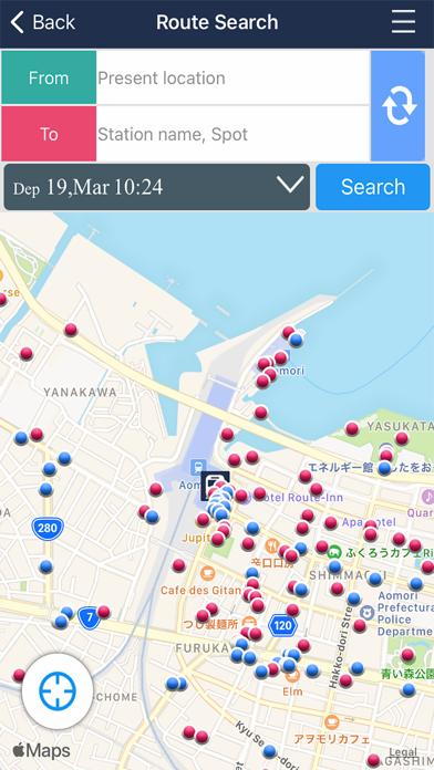AomoriCity Travel Navi Screenshot