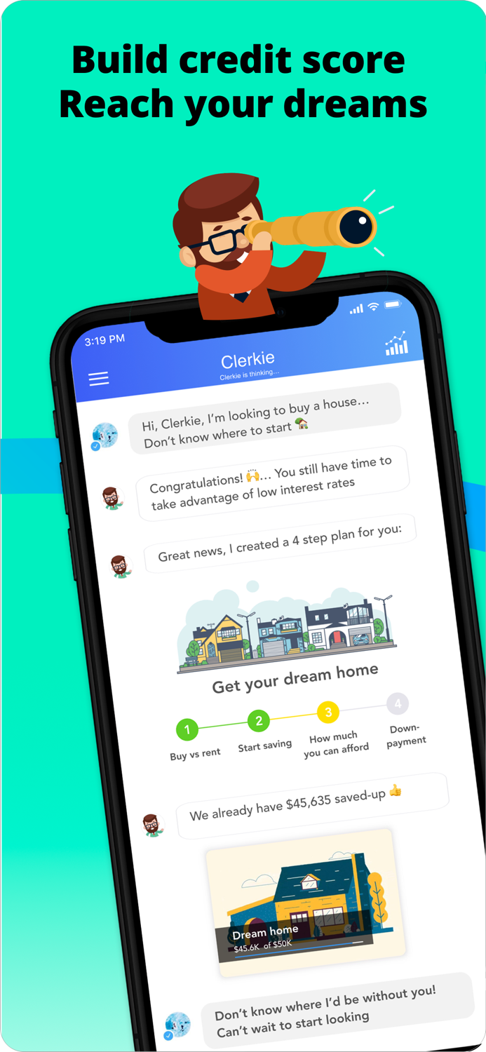 Clerkie Payoff Debt Bills Fees