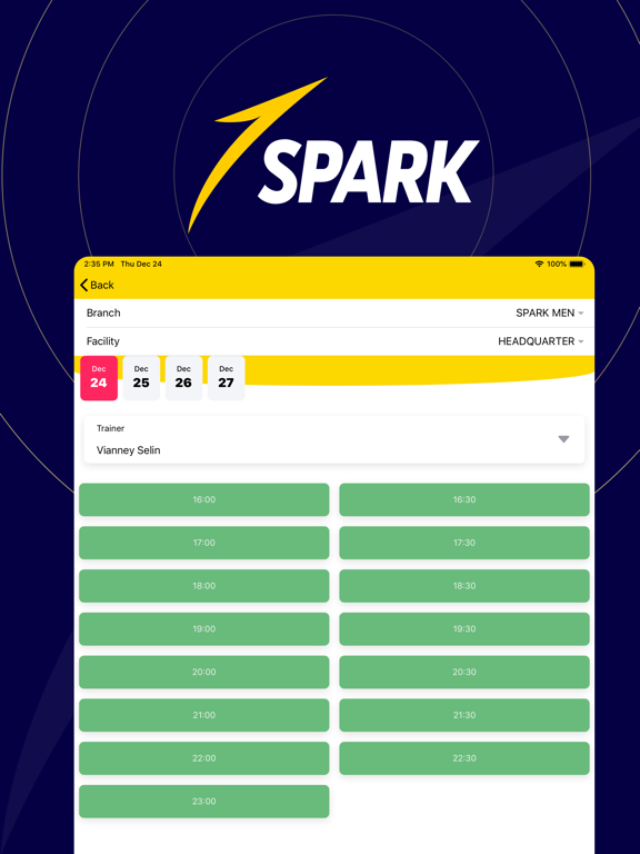 Screenshot #5 pour Spark Athletic Center