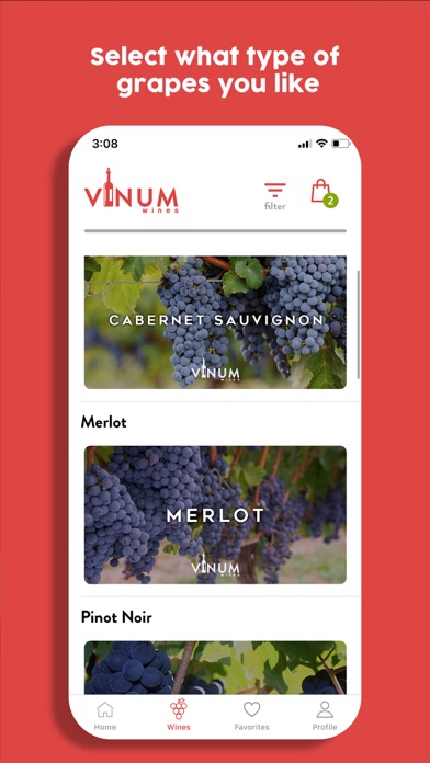 Vinum Wines iPhone screenshot 5 - Food & Drink app