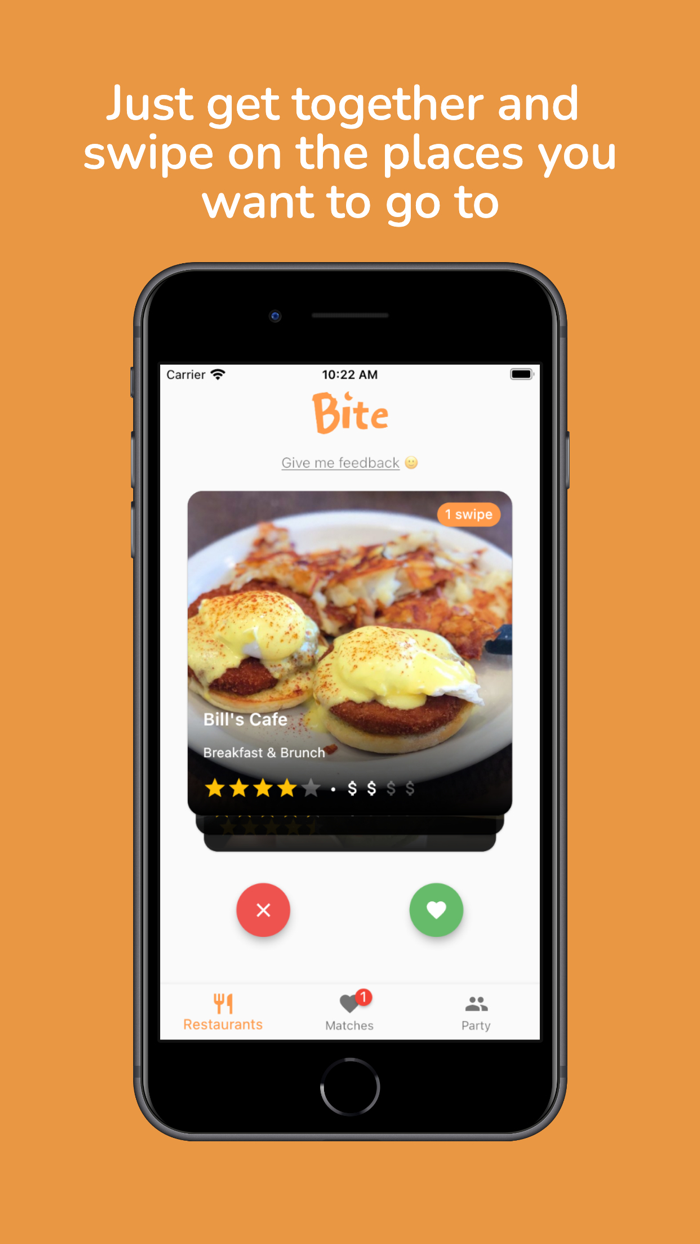 Bite - Pick Where To Eat Fast