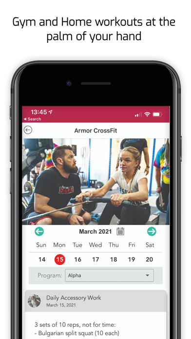 Armor Crossfit Screenshot