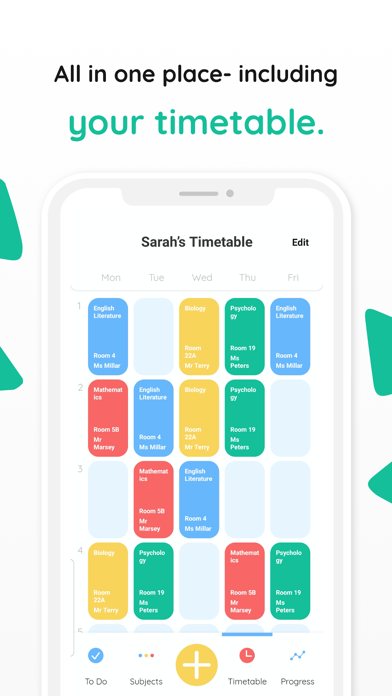 Adapt - Revision Timetable screenshot 4