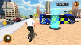 Game screenshot Flying Police Bus Driver mod apk