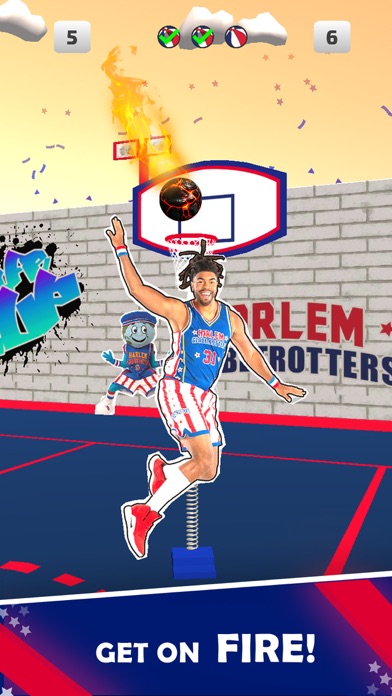 Screenshot #3 pour Harlem Globetrotter Basketball