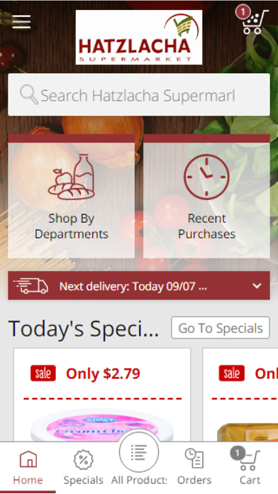 Hatzlacha Supermarket Screenshot