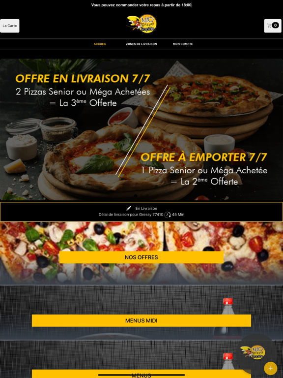 Screenshot #5 pour Allo Pizza Rapide Mitry