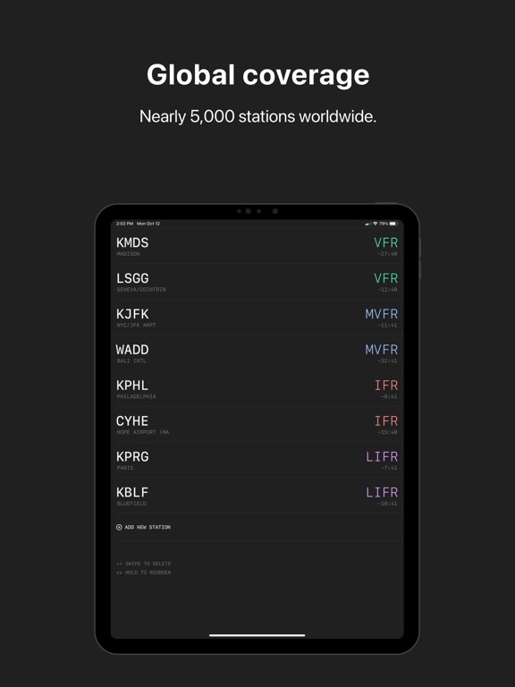 METAR Widgetsのおすすめ画像5