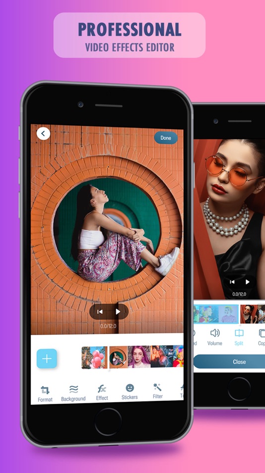 #2. EasyVid - Musical Video Editor (iOS) 由: Creative Video Solution