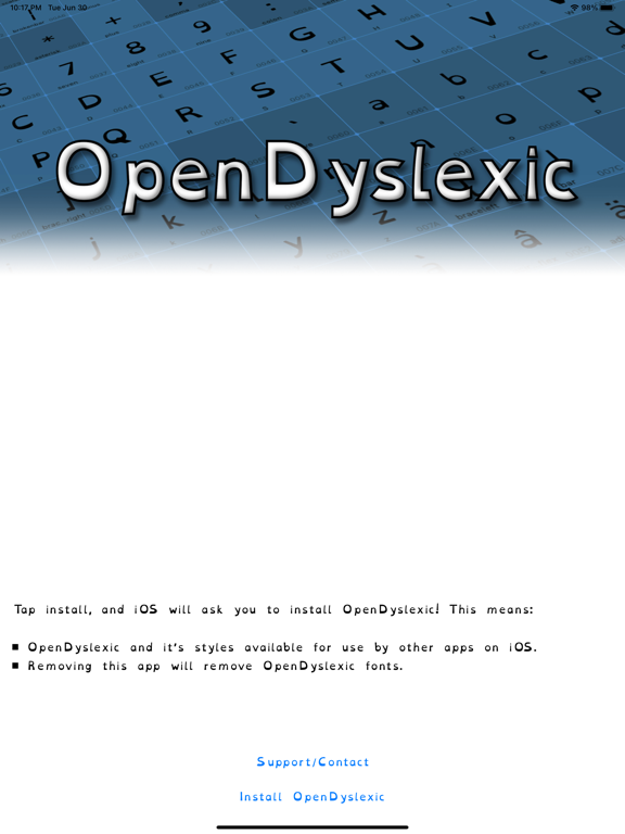 Screenshot #4 pour OpenDyslexic