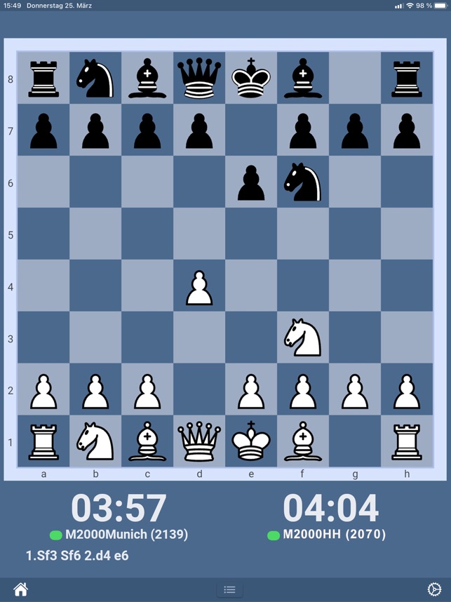 Spiele Online Schach auf Deinem MILLENNIUM Board