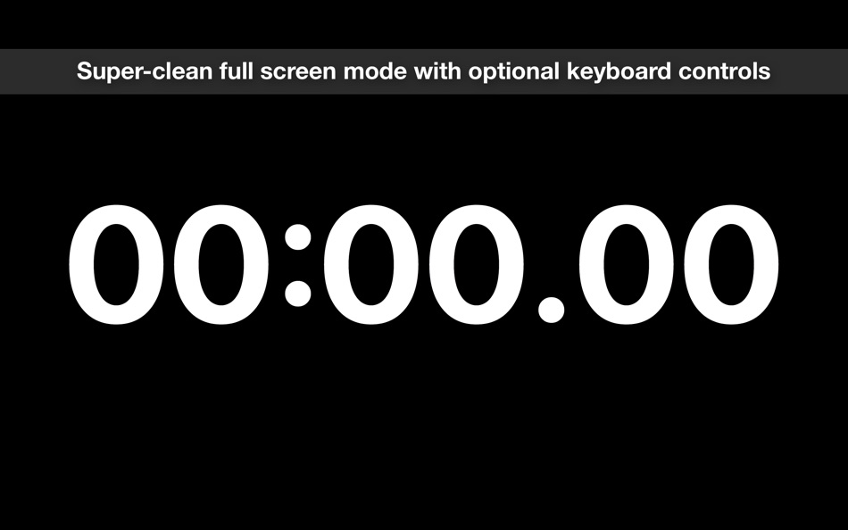 #3. Good Stopwatch (macOS) 由: Jon Colverson