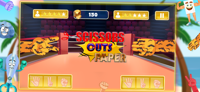 Rock Paper Scissor Epic War