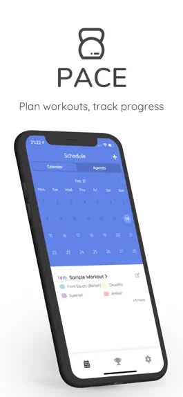 Game screenshot Pace: Workout Planner Gym Log mod apk