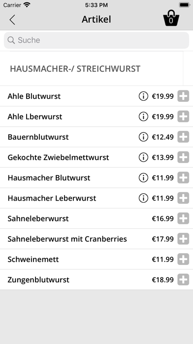 Altstadtmetzgerei Schmidt Screenshot