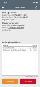 QR Menu and eCommerce notifier screenshot #4 for iPhone