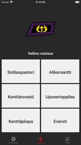Game screenshot Sotilasarvot apk