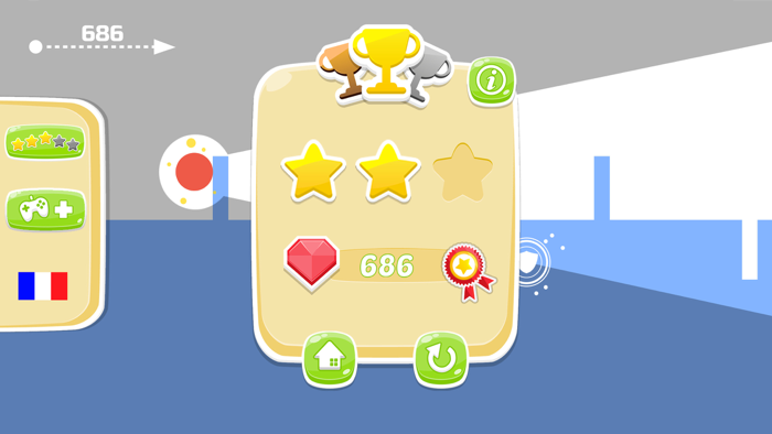 Up and Down  Colors Game