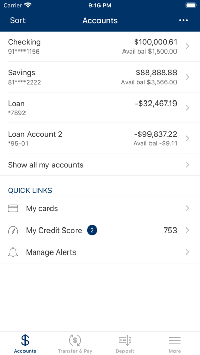 South Metro FCU Mobile Screenshot
